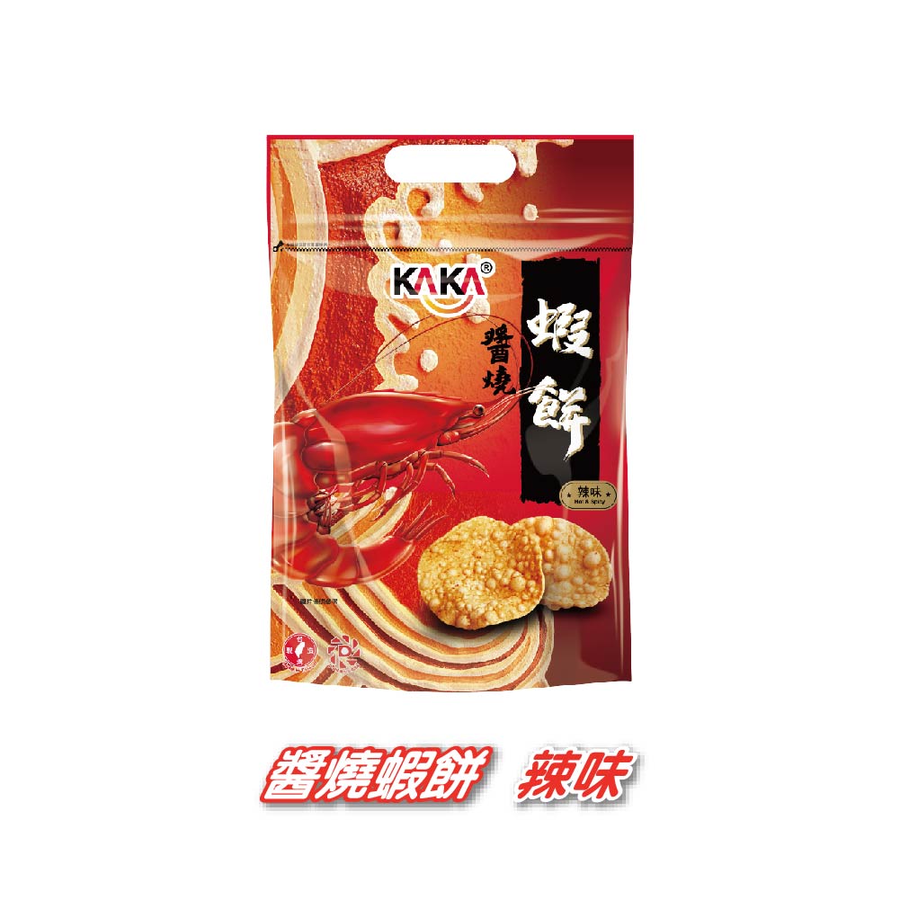 KAKA醬燒蝦餅-辣味